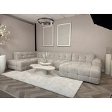 U-Bank Cubes - Geweven stof - Cremé