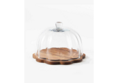 Taartplateau Cloudy - Acaciahout  – ⌀ 26,5 cm