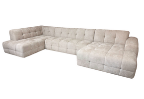 U-Bank Cubes - Geweven stof - Cremé