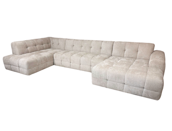 U-Bank Cubes - Geweven stof - Cremé