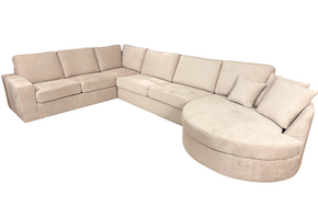 Hoekbank Moon - Gebroken wit