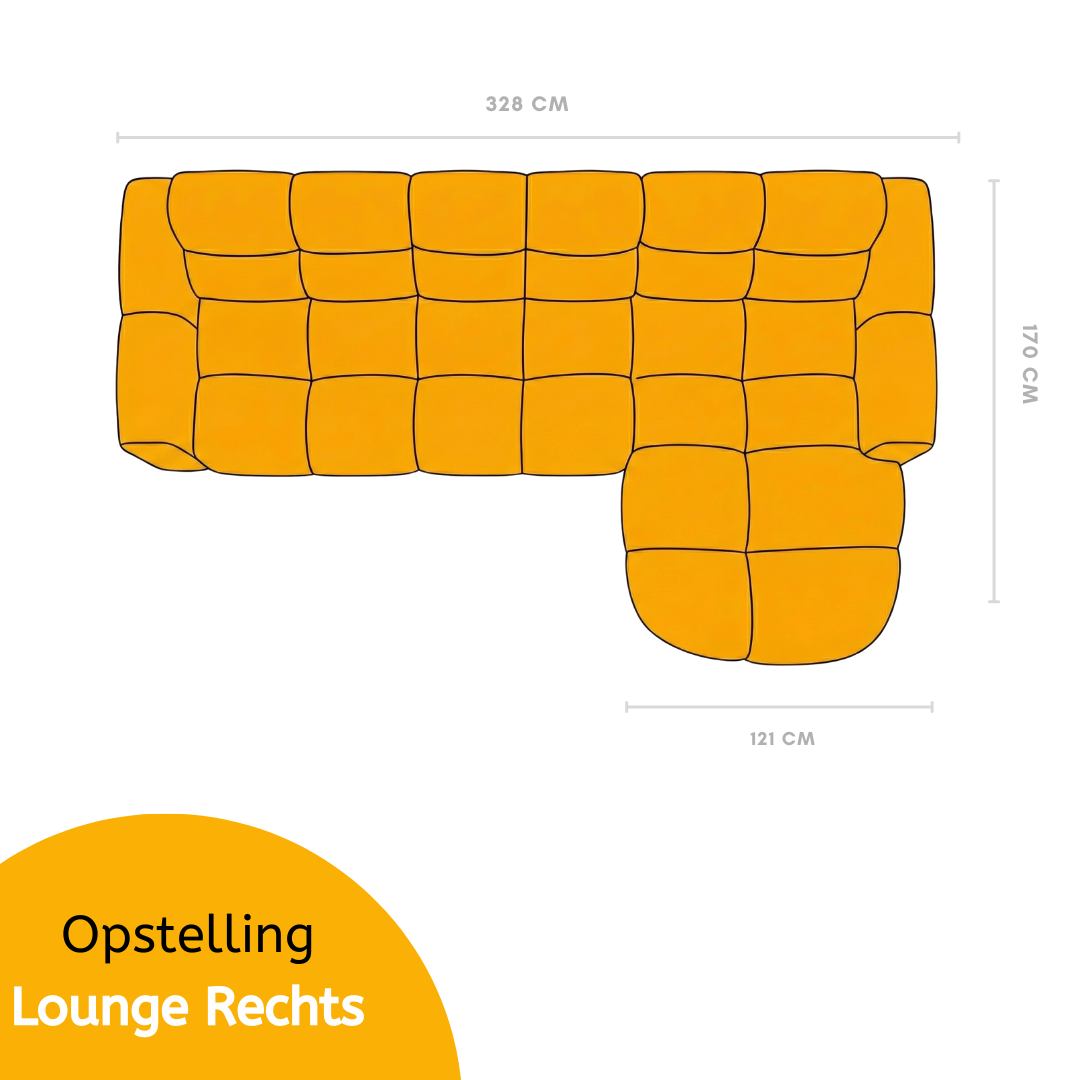 Loungebank Nova - Warm Beige - Cremona 14