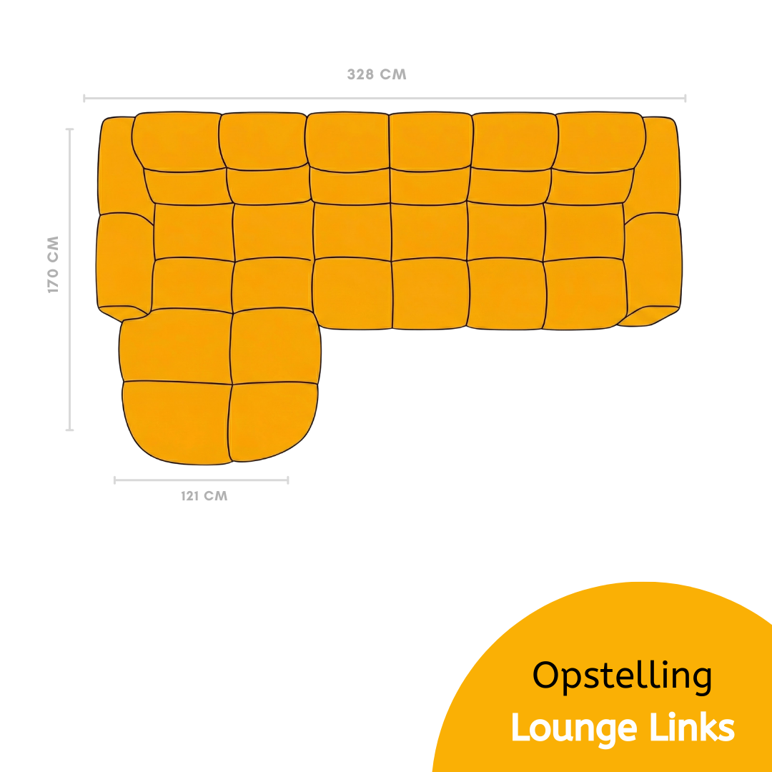 Loungebank Nova - Warm Beige - Cremona 14