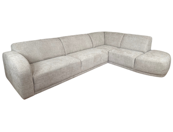 Hoekbank Luna - Licht greige