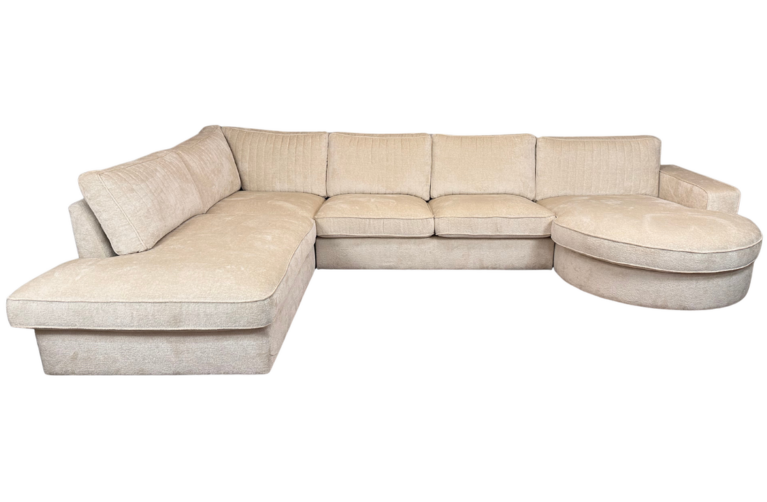 U-Bank Scott - Ronde Lounge - Crème