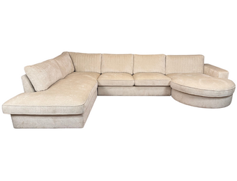 U-Bank Scott - Ronde Lounge - Crème