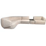 Hoekbank Satomi - Bouclé stof