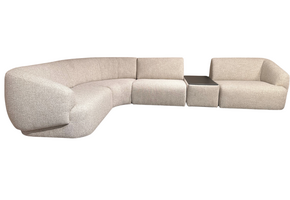 Hoekbank Satomi - Bouclé stof