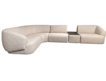 Hoekbank Satomi - Bouclé stof