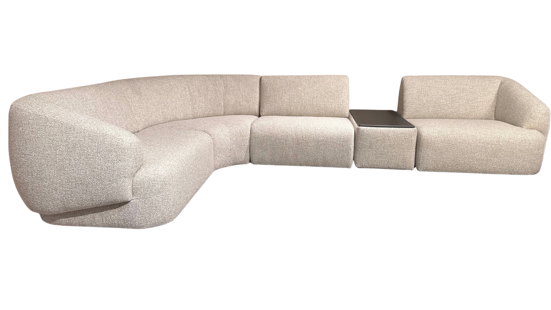 Hoekbank Satomi - Bouclé stof