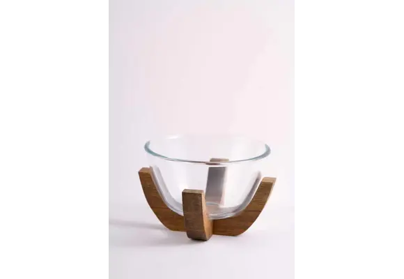 Serveerkom Woody | ⌀ 20 cm