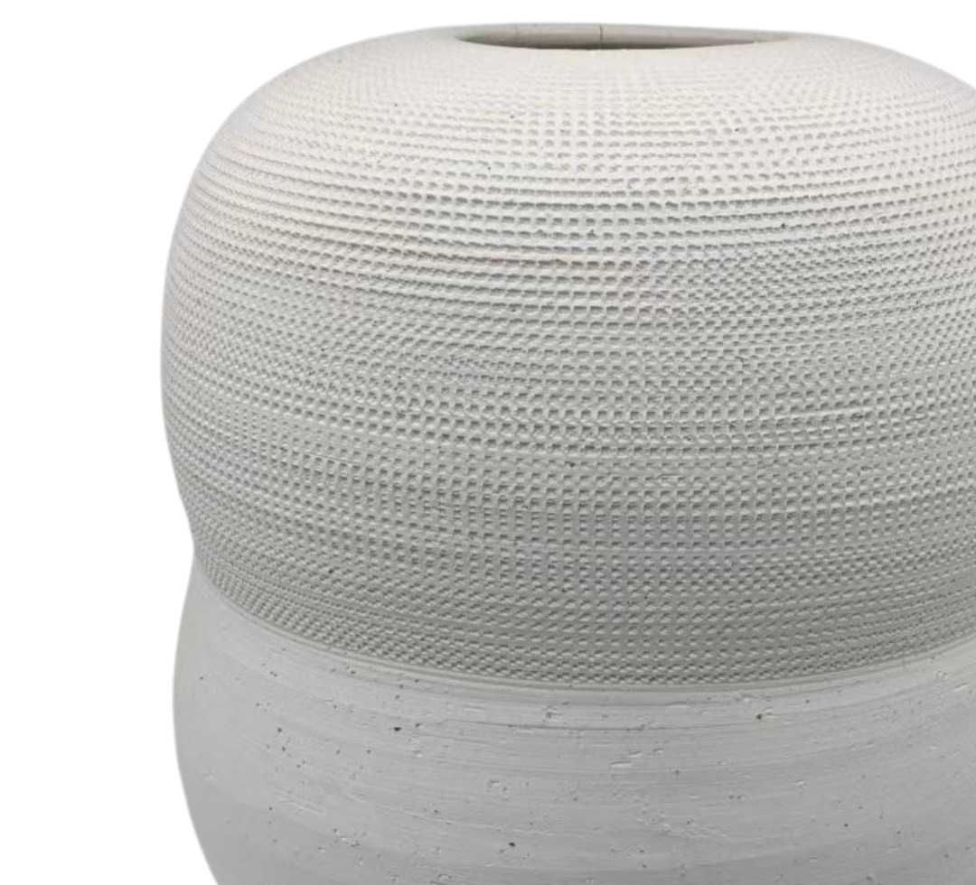 Vaas Zenith II | Japandi Off - White | Kies je formaat