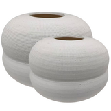 Vaas Zenith III | Japandi Off - White  | Kies je formaat