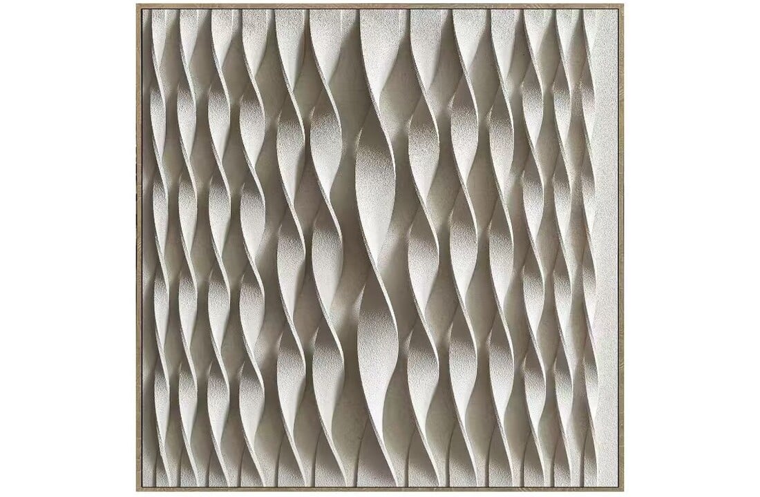 3D Reliëf Schilderij Wabi Sabi - Jade