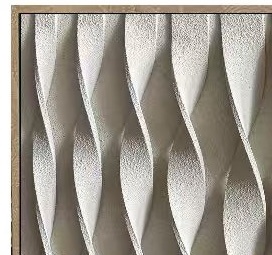 3D Reliëf Schilderij Wabi Sabi - Jade