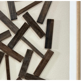 3D Houten Wanddecoratie - Manhattan