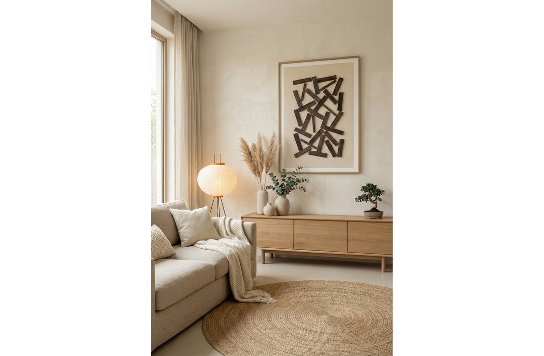 3D Houten Wanddecoratie - Manhattan