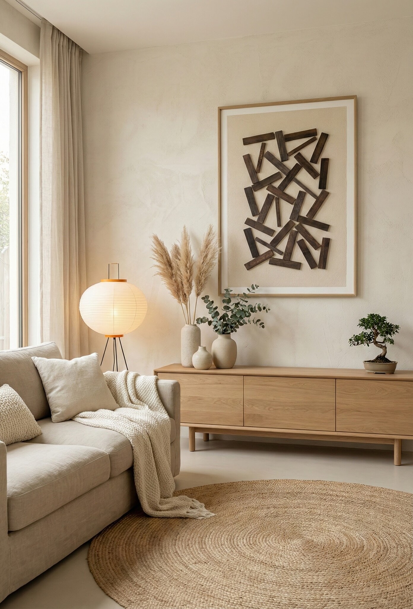 3D Houten Wanddecoratie - Manhattan