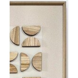 3D Houten Wanddecoratie - Eclipse