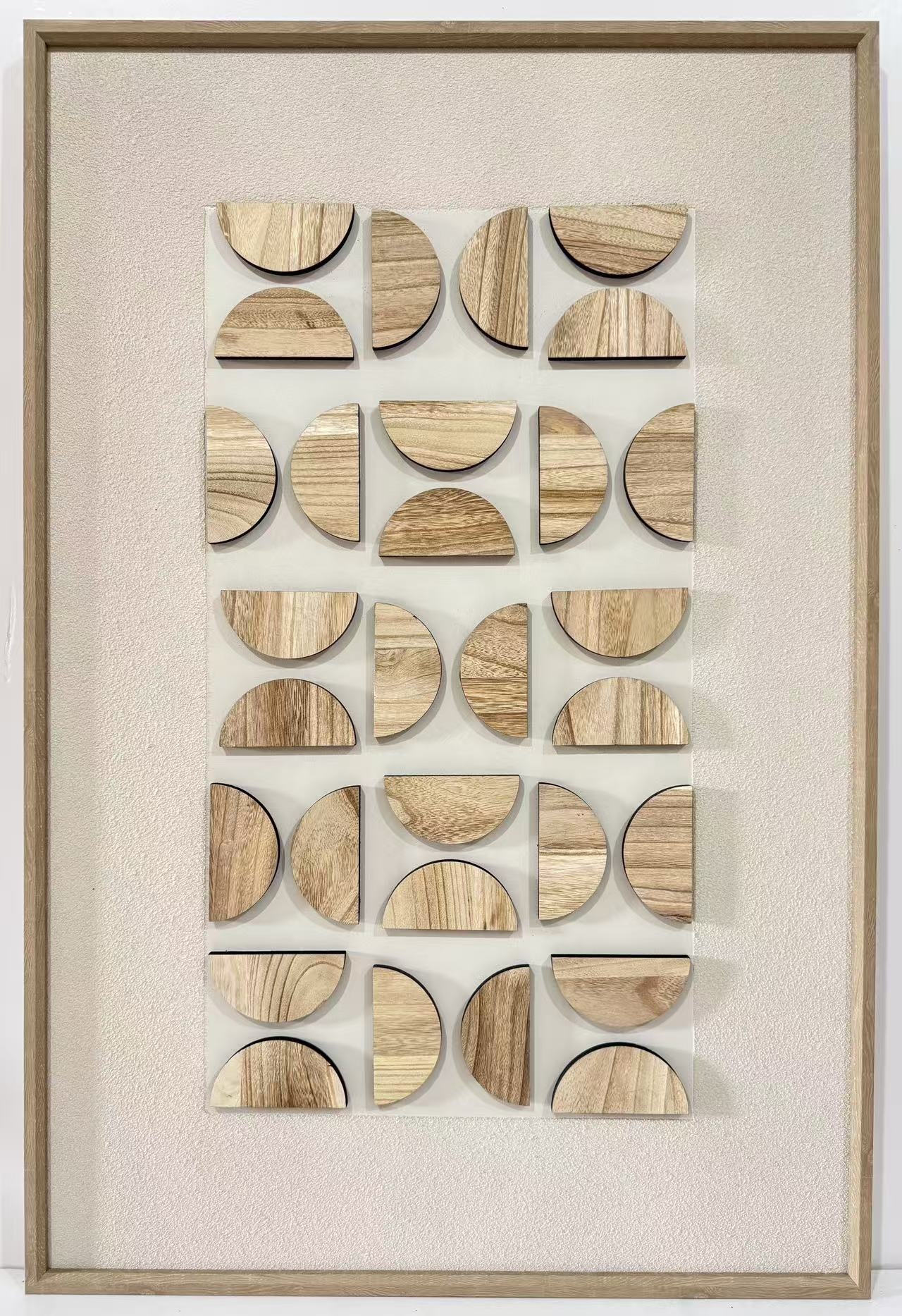 3D Houten Wanddecoratie - Eclipse