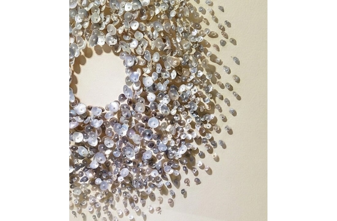 Shell Serenity - Kunstwerk - 100 x 100 cm