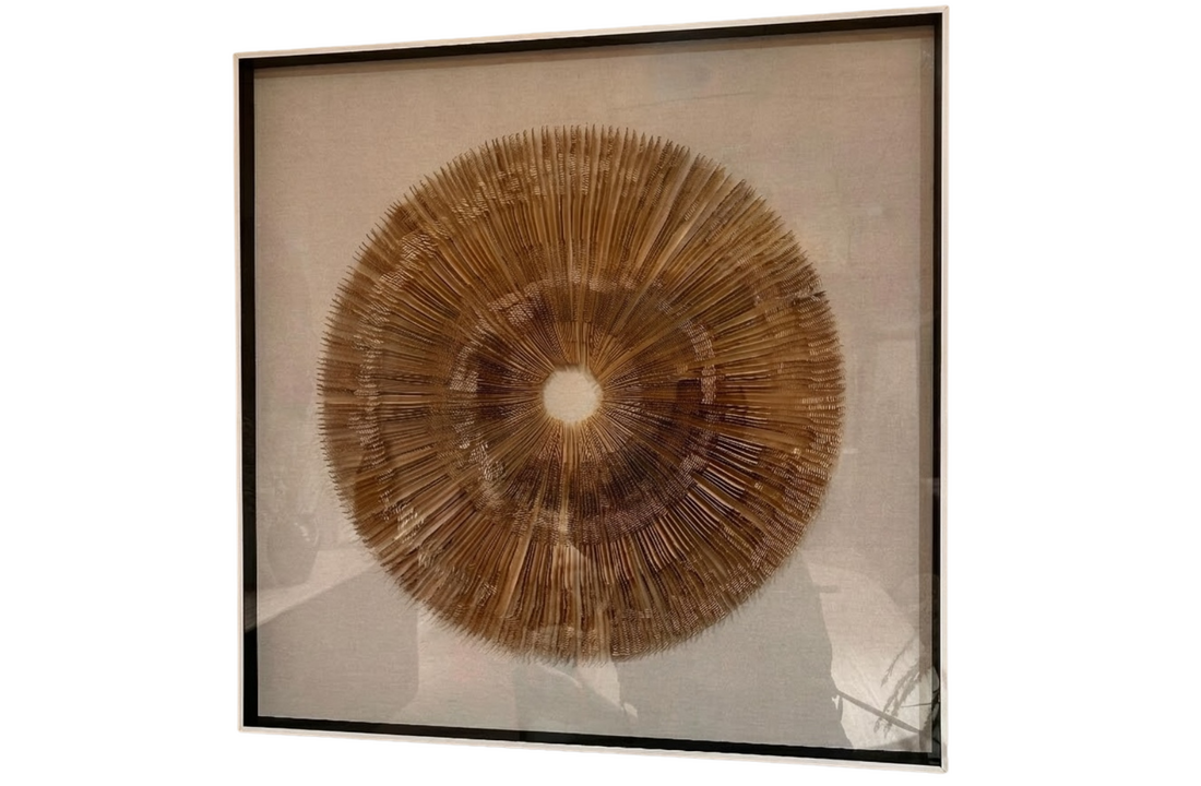 Paper Sun - 3D PapierKunstwerk - 90x90 cm