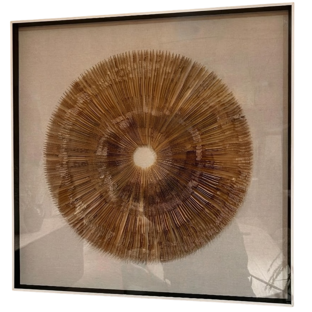 Paper Sun - 3D PapierKunstwerk - 90x90 cm