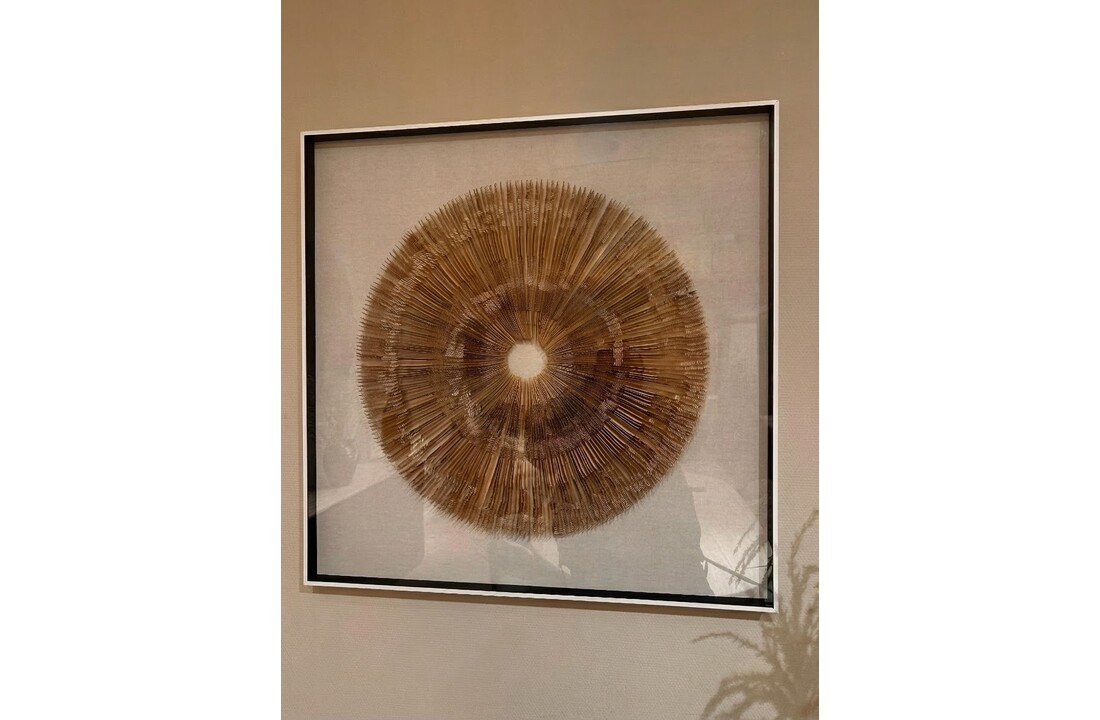 Paper Sun - 3D PapierKunstwerk - 90x90 cm