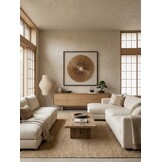 Paper Sun - 3D PapierKunstwerk - 90x90 cm