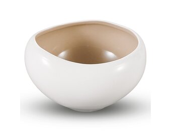 Barles Kommenset - Wit/Taupe | 6 stuks