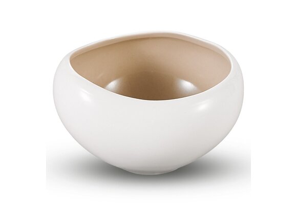 Barles Kommenset - Wit/Taupe | 6 stuks