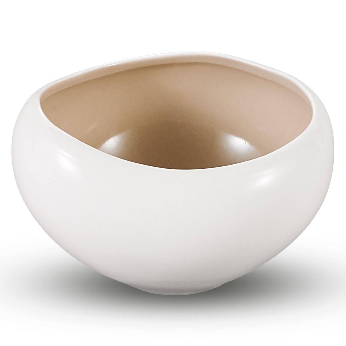 Barles Kommenset - Wit/Taupe | 6 stuks