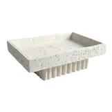 Serveerschaal op voet Barletta - Rechthoekig