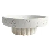 Serveerschaal op voet Barletta - Rond