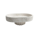 Serveerschaal op voet Barletta - Ovaal