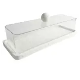 Serveerstolp Barletta - rechthoekig - smal - inclusief decoratieve kwast