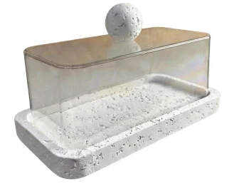 Serveerstolp Barletta - rechthoekig - smal - inclusief decoratieve kwast