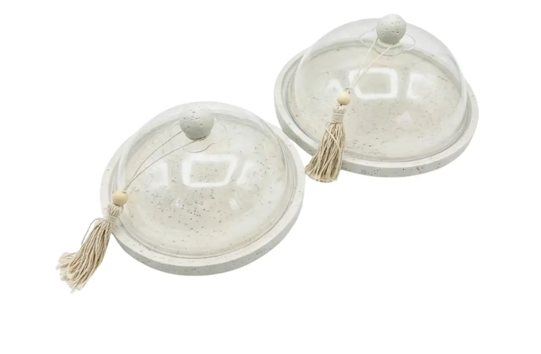 Serveerstolp Barletta - rond - smal - inclusief decoratieve kwast