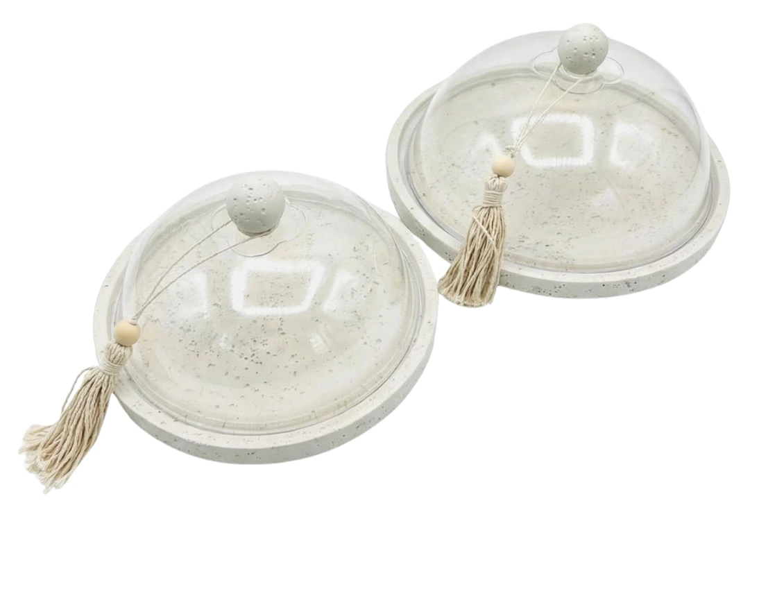 Serveerstolp Barletta - rond - smal - inclusief decoratieve kwast