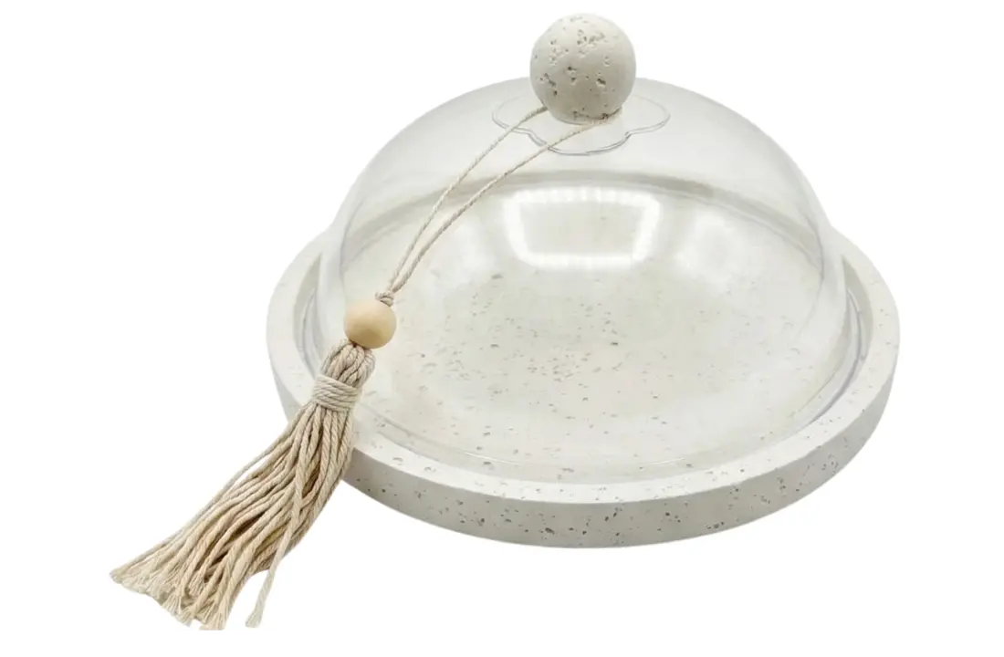 Serveerstolp Barletta - rond - smal - inclusief decoratieve kwast