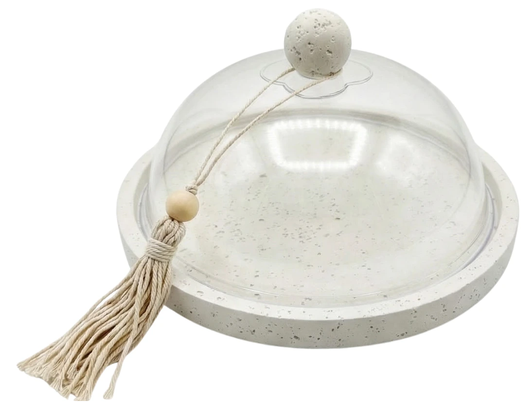 Serveerstolp Barletta - rond - smal - inclusief decoratieve kwast