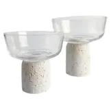 Glazenschaal op voet Barletta