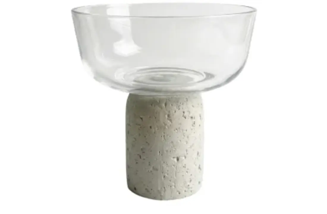 Glazenschaal op voet Barletta