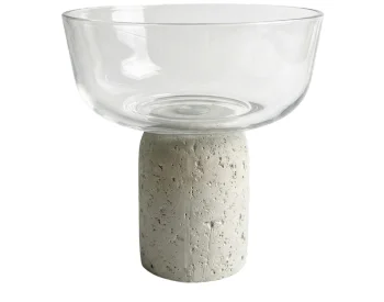 Glazenschaal op voet Barletta