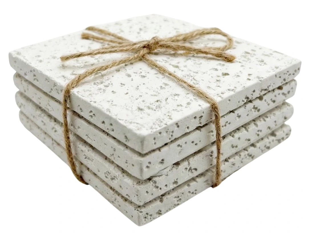 Onderzetters Barletta - Vierkant - set van 4