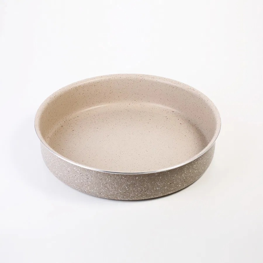 Ovenschaal Graniet - Crème | Ø 36 cm