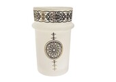 Marokkaanse Theeglazen Malaki - Zilver | set van 12