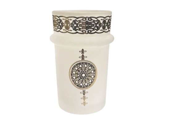 Marokkaanse Theeglazen Malaki - Zilver | set van 12