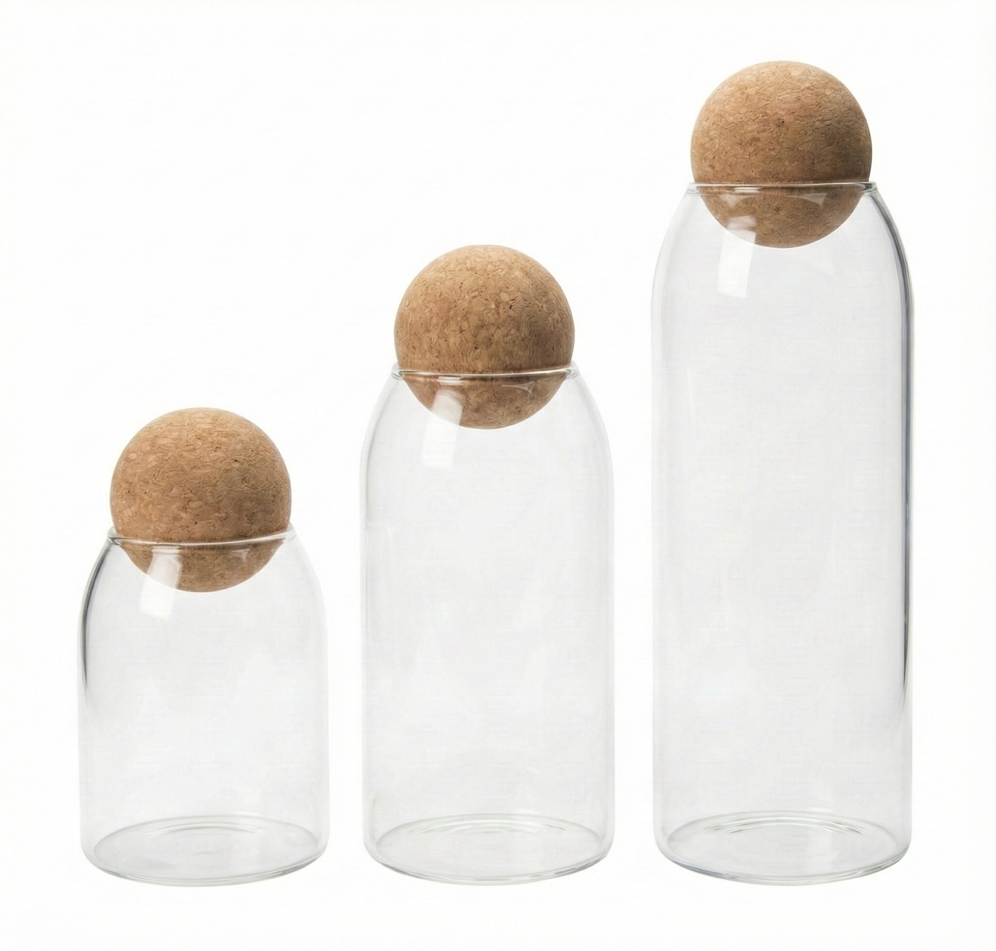 Luxe Voorraadpotten Nordic | 3 - delig - 10/15/20 cm hoogte