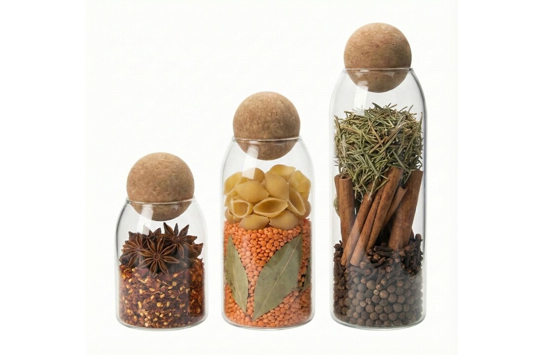 Luxe Voorraadpotten Nordic | 3 - delig - 10/15/20 cm hoogte